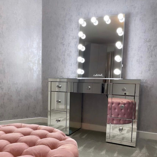 Classic Mirrored Dressing Table