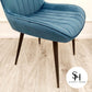 Blue Luca Velvet Dining Chairs