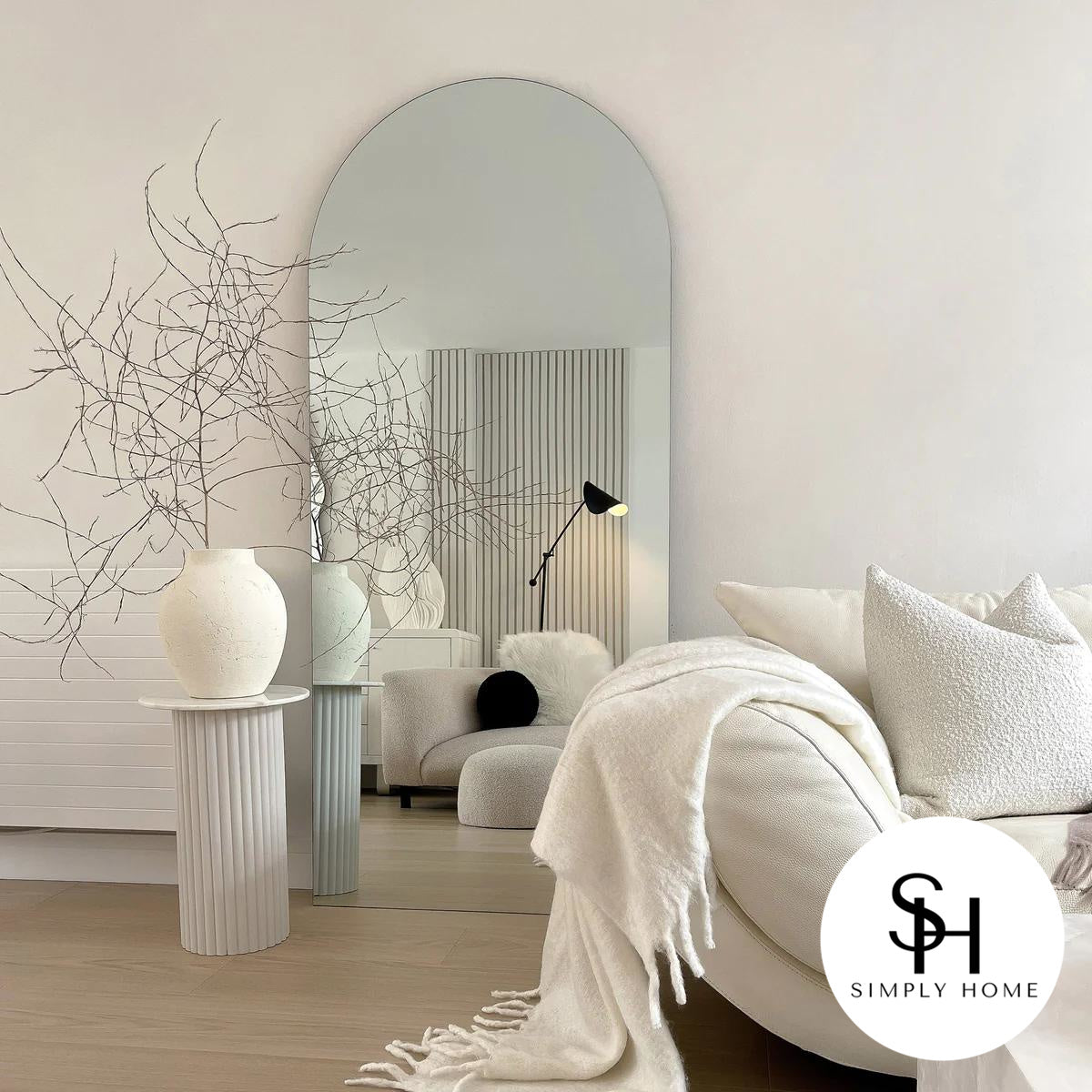 Classic Arched Full Length Mirror