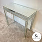 Classic Console Table with Diamond Detail