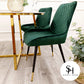 Emerald Green Milano Velvet Dining Chairs