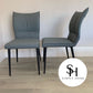 Grey Fiorentina Leather Dining Chairs