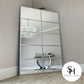 Large New Jersey Grid Wall Mirror