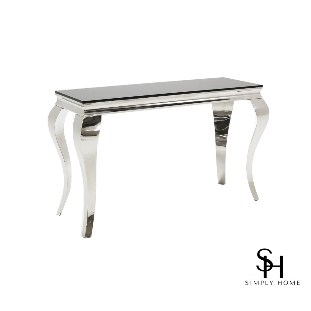 Riviera Silver Coffee Table, Console Table & Side Table Bundle