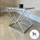 Vito Grey Marble Side Table