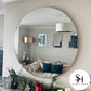 Classic Circular Bevelled Wall Mirror